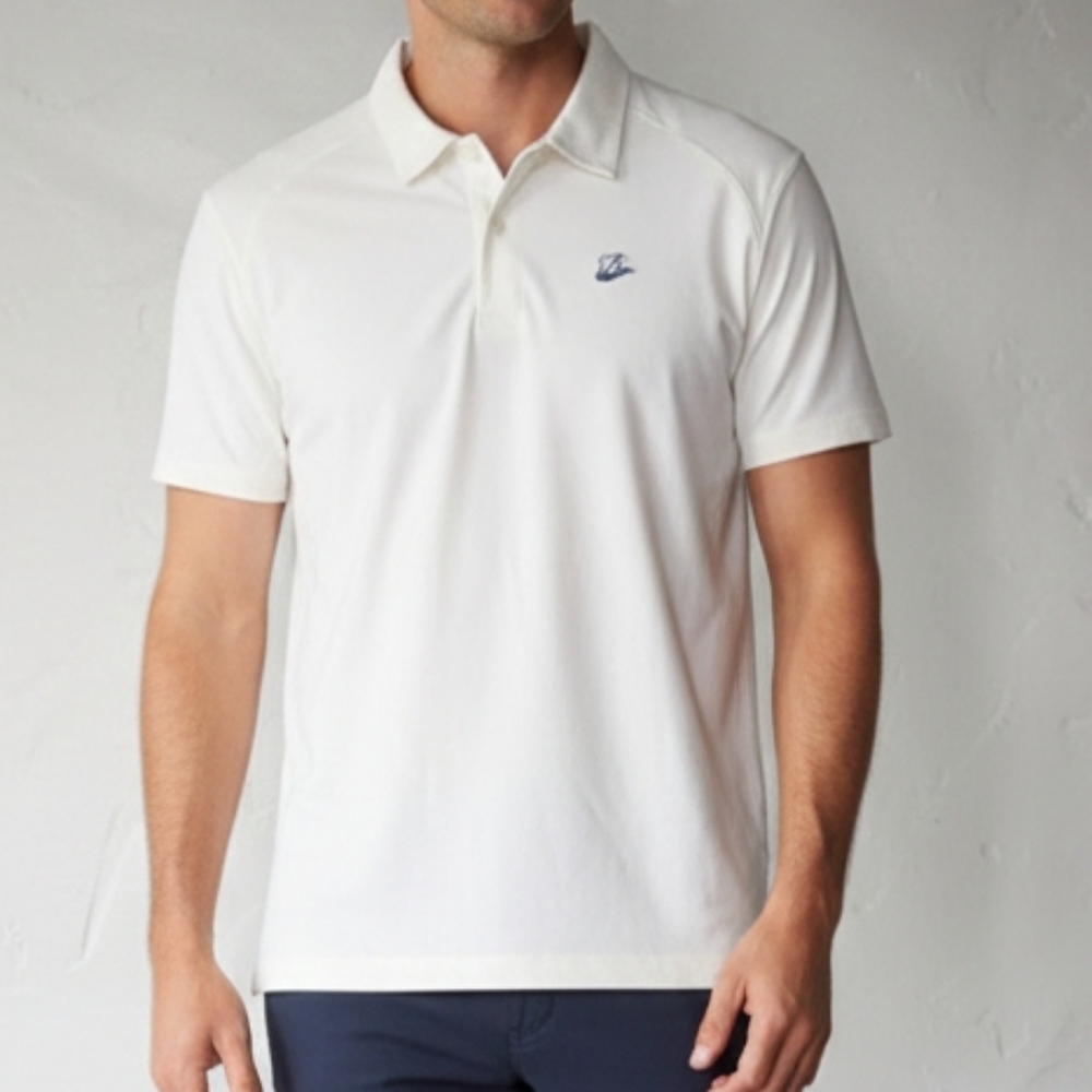 Lululemon Men’s Evolution Polo XXL White/Cream Two-Tone Salka Energy